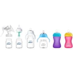 Philips Avent Dudlík na láhev Anti-colic střední průtok 3m+, 2 ks