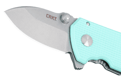 CRKT CR-2485B Squid Compact Blue malý vreckový nôž 4,4 cm, Stonewash, bledomodrá, G10, oceľ