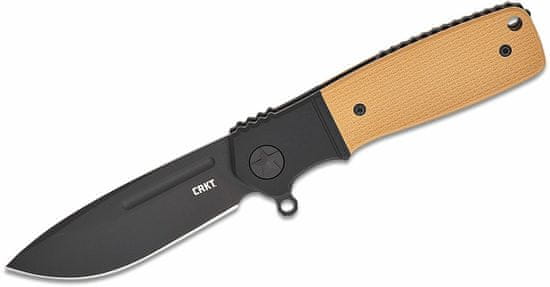 CRKT CR-K245BKP Homefront Compact vreckový nôž 7,3 cm, čierna, oranžová, hliník, G10