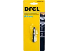 DREL vrták fazule bager drevo pvc 6mm hex