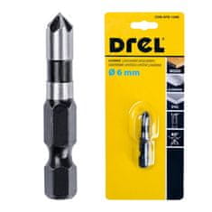 DREL vrták fazule bager drevo pvc 6mm hex