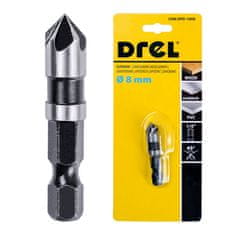 DREL vrták fazule bager drevo pvc 8mm hex