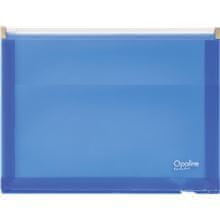 Karton P+P Zipsové obálky Opaline A4,180 mic, 5 ks, modré