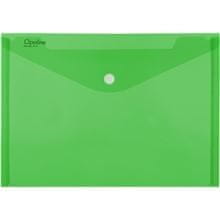 Karton P+P Zakladacie puzdro s cvokom, A4, zelené