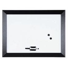 Bi-Office Magnetická tabuľa Kamashi, 60 x 45 cm, biela/čierna