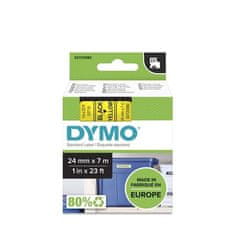 Dymo Páska D1 šírka 24 mm, čierna/žltá