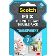 Scotch Scotch Transparentná montážna páska, 19 mm x 1,5 m