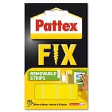 Pattex Lepiace prúžky Fix, 10 ks