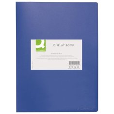 Q-Connect Katalógová kniha - A4,30 vreciek, modrá, 1ks