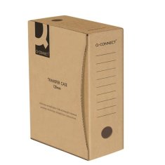 Q-Connect Archivačná krabica - A4, sivá, 12 cm