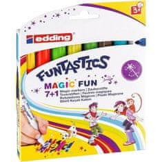 Edding Detské fixky 13 Magic Fun, sada 8 farieb