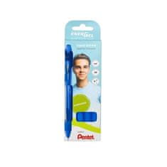 Pentel Gélový roller Energel BL77-4C- 4 ks, modrá