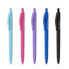 ICO Guľôčkové pero Student Soft Touch, mix farieb