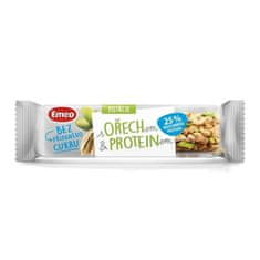 Tyčinka Emco - orech & proteín, pistácie, 35 g