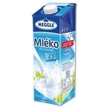 Trvanlivé mlieko Meggle, polotučné 1,5%, 1 l