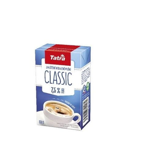 Tatra Mlieko do kávy v krabičke 7,5% Classic 250g