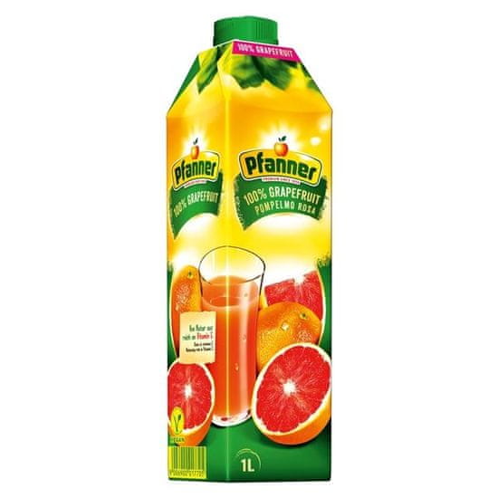 Džús Pfanner Ružový grapefruit 1 l