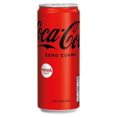 Coca-Cola Zero plech 0,33 l, bal = 24 ks