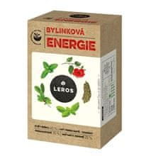 LEROS Bylinný čaj - bylinková energia, 20x 2 g