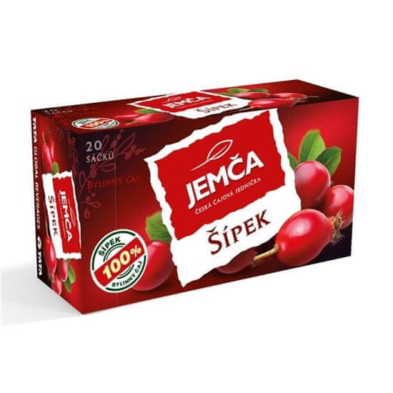 Bylinný čaj Jemča - šípok, 20x2, 7g