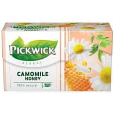 Pickwick Bylinný čaj - harmanček a med, 20x 2,5 g
