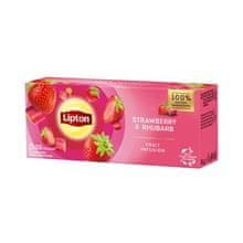 Ovocný čaj Lipton - jahoda a rebarbora, 20x 1,7 g