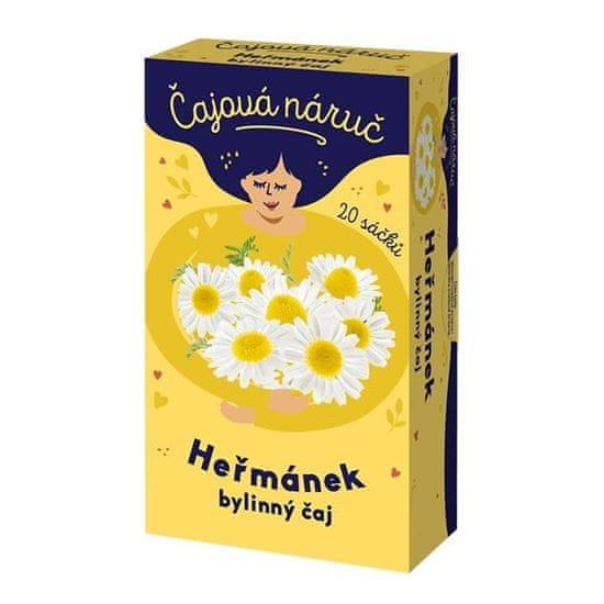 LEROS Bylinný čaj Čajová náruč - harmanček, 20x 1g