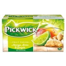 Pickwick Ovocný čaj mango so zázvorom, 20x 1,75 g