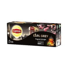 Čierny čaj Lipton Earl Grey, 25x 1,5 g