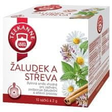 Bylinný čaj Teekanne žalúdok a črevá, 10x 2 g