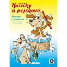 Maľovanky A5, Mačičky a psíkové