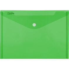 Karton P+P Zakladacie puzdro s cvokom, A4, zelené