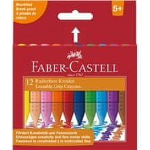 Faber-Castell Voskovky Grip, plastové, 12 ks