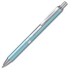 Pentel Gélový roller Energel Steel, svetlo modrý