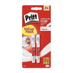 Pritt Korekčné pero Pocket Pen 8 ml, 2ks v blistri