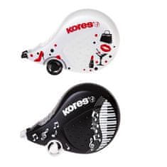 KORES Korekčný strojček Scooter B&W, 4,2 mm, 8 m