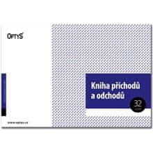 Optys Kniha príchodov a odchodov, A4, 32 listov