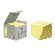 Post-It Recyklovaný bloček, 76 x 76 mm, žltý, 6ks