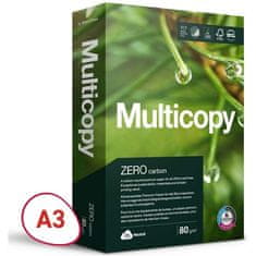 Multicopy Papier Zero-A3,80g, CIE 168,500 listov