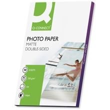 Q-Connect Fotopapier - A4, obojstranný, 200 g/m2, matný, 50 ks