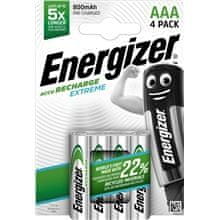 Energizer Nab.bat. Extreme-AAA, 800mAh, prednab., 4ks