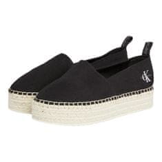 Calvin Klein Espadrilky čierna 39 EU YW0YW01378BEH