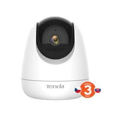 Tenda CP6 Security 2K (3MP) Wi-Fi otočná kamera, nočné videnie, dvojcestné audio, microSD, CZ aplikácie