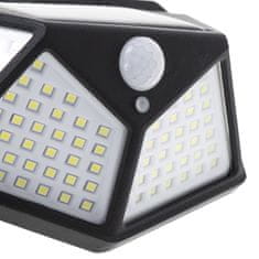 MG Wall Lamp solárna lampa 100 LED, čierna