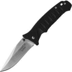 Fox Knives BF-114 BLACK FOX vreckový nôž s asistenciou 7,5 cm, čierna, G10, nylonové puzdro