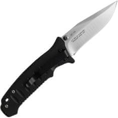 Fox Knives BF-114 BLACK FOX vreckový nôž s asistenciou 7,5 cm, čierna, G10, nylonové puzdro