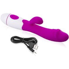 XSARA Vibrátor s nabíječkou 30 programů - bestselerový sex gadget – 75561225