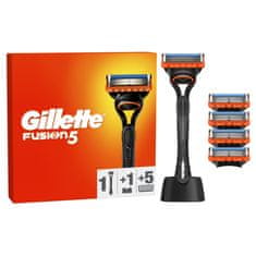Gillette Fusion5 Holicí Strojek Pro Muže, 1 Holicí Strojek, náhradní hlavice 5ks