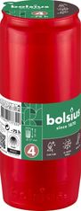 Bolsius Náplň Bolsius, 75 h, 238 g, 57x141 mm, do kahanca, červená, olej (20 ks)