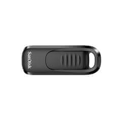 SanDisk USB Flash disk Ultra Slider 128 GB USB-C - černý